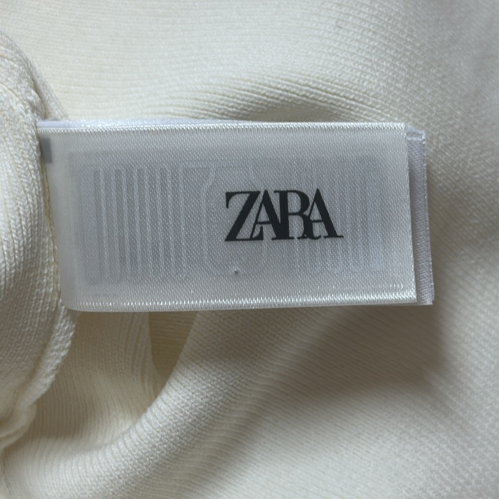 Zara Knit Long Sleeve Bow Dress Size XS - Picture 12 of 12